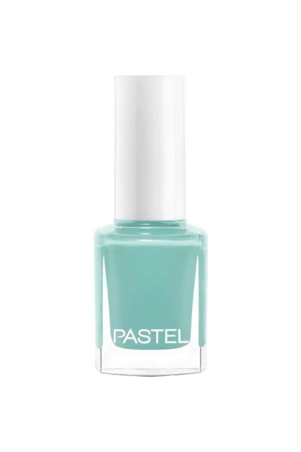 Pastel Oje 313 Kaliteli ve Doğal Mat Tırnak Cilası Yeşil Renkli Sağlıklı Kullanım