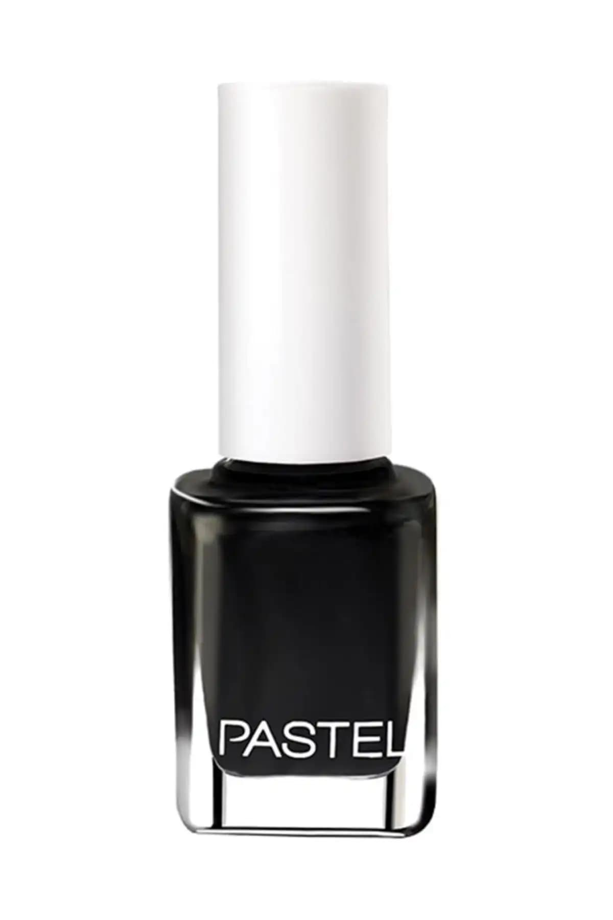 Pastel Oje 38 Siyah Simli ve Dayanıklı Oje - Uzun Süre Parlak ve Güçlü Görünüm