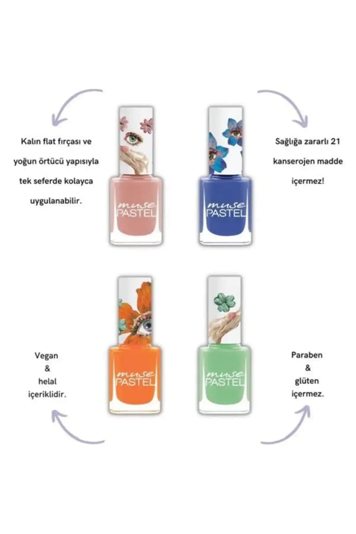 Pastel Oje Seti Rana Balca: Canlı ve Kaliteli Renklerle Yaz Aylarına Uygun Kozmetik Ürünü