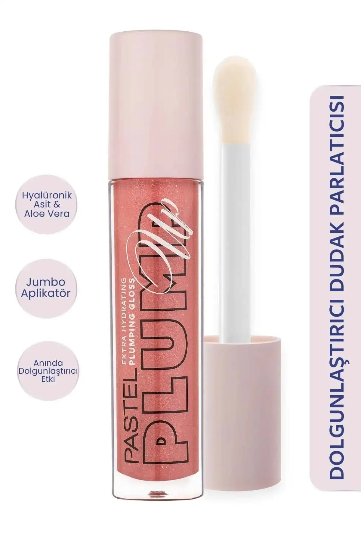 Pastel Plump Up Extra Hydrating Plumping Gloss Dudaklara Dolgunluk ve Parlaklık Sağlar