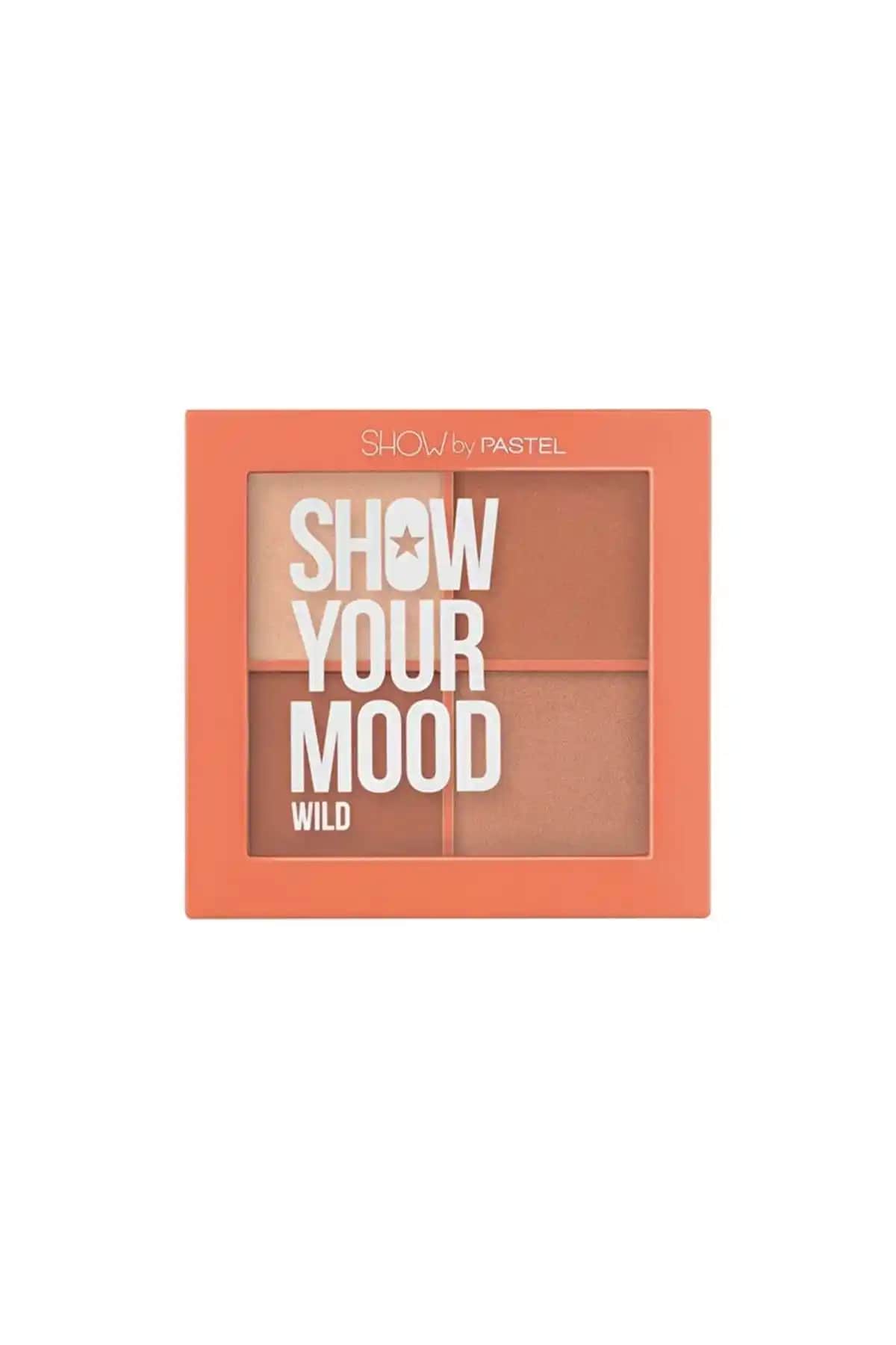 Pastel Show Your Mood Wild 4 Lü Allık Paleti: Çok Yönlü ve Kalıcı Renk Seçenekleri