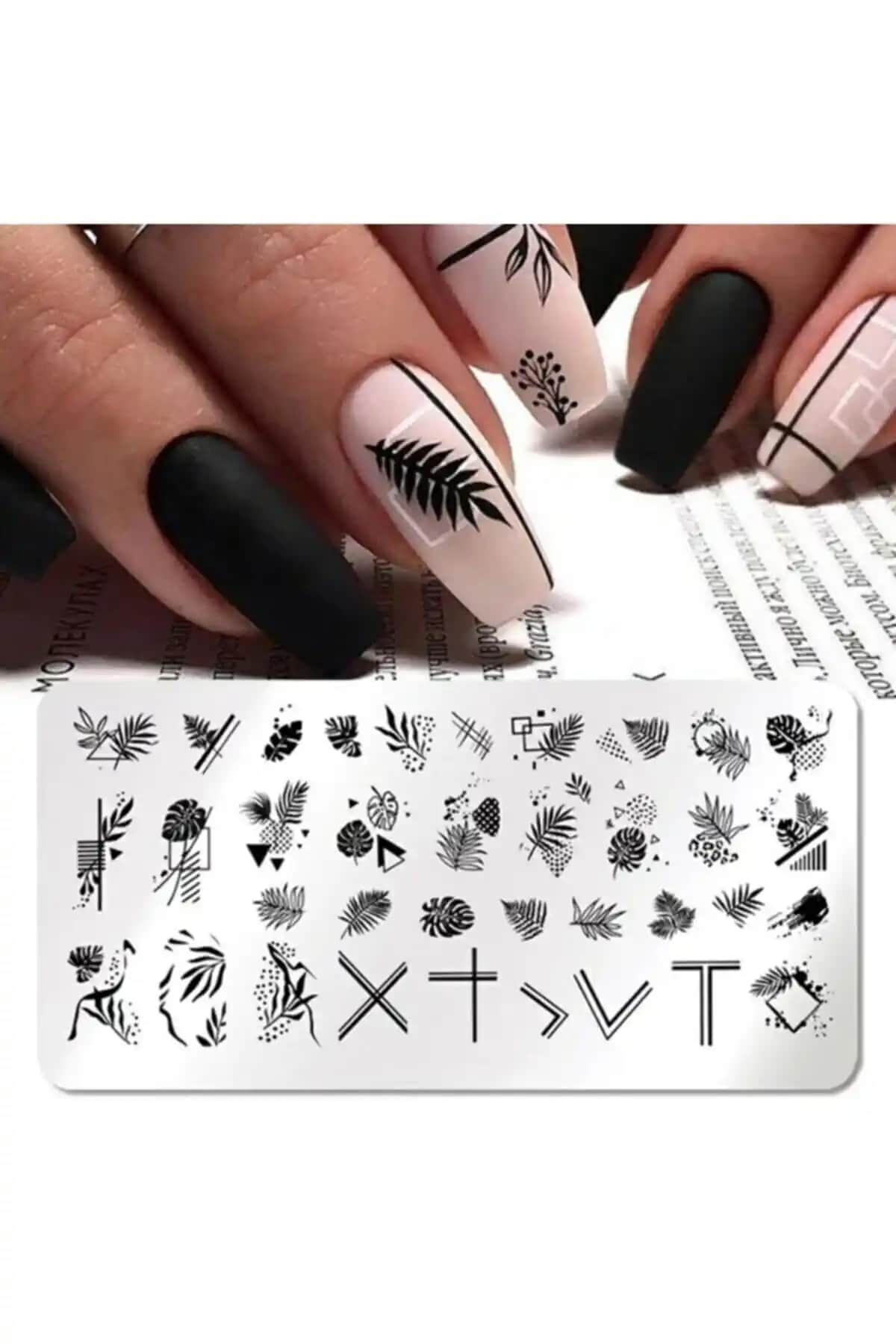 POP Beauty Nail Art Stampa Plakası ile Yaratıcı ve Kolay Tırnak Dekorasyonu