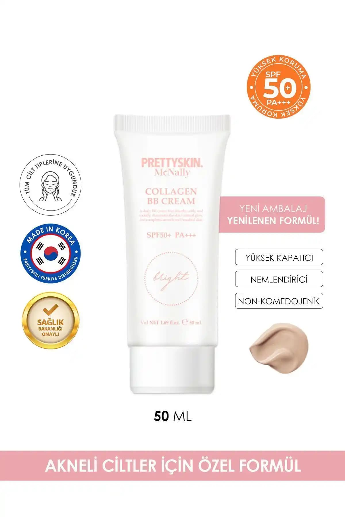PRETTYSKIN BB Krem: Yüksek Koruma, Nemlendirme ve Kapatıcı Özellikleriyle Günlük Cilt Bakımı