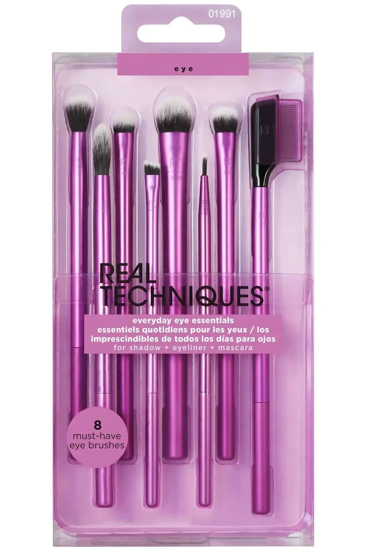 Real Techniques Günlük Göz Makyaj Seti: Çok Fonksiyonlu ve Yüksek Kalite Fırçalar