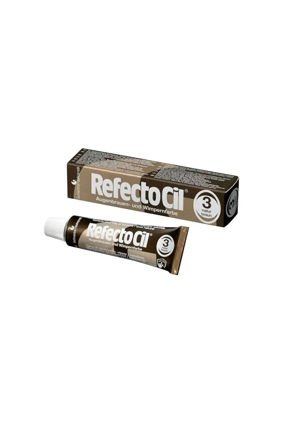 Refectocil Naturel Kahve No:3 Kaş Boyası - Doğal ve Uzun Süreli Renk Kalıcılığı