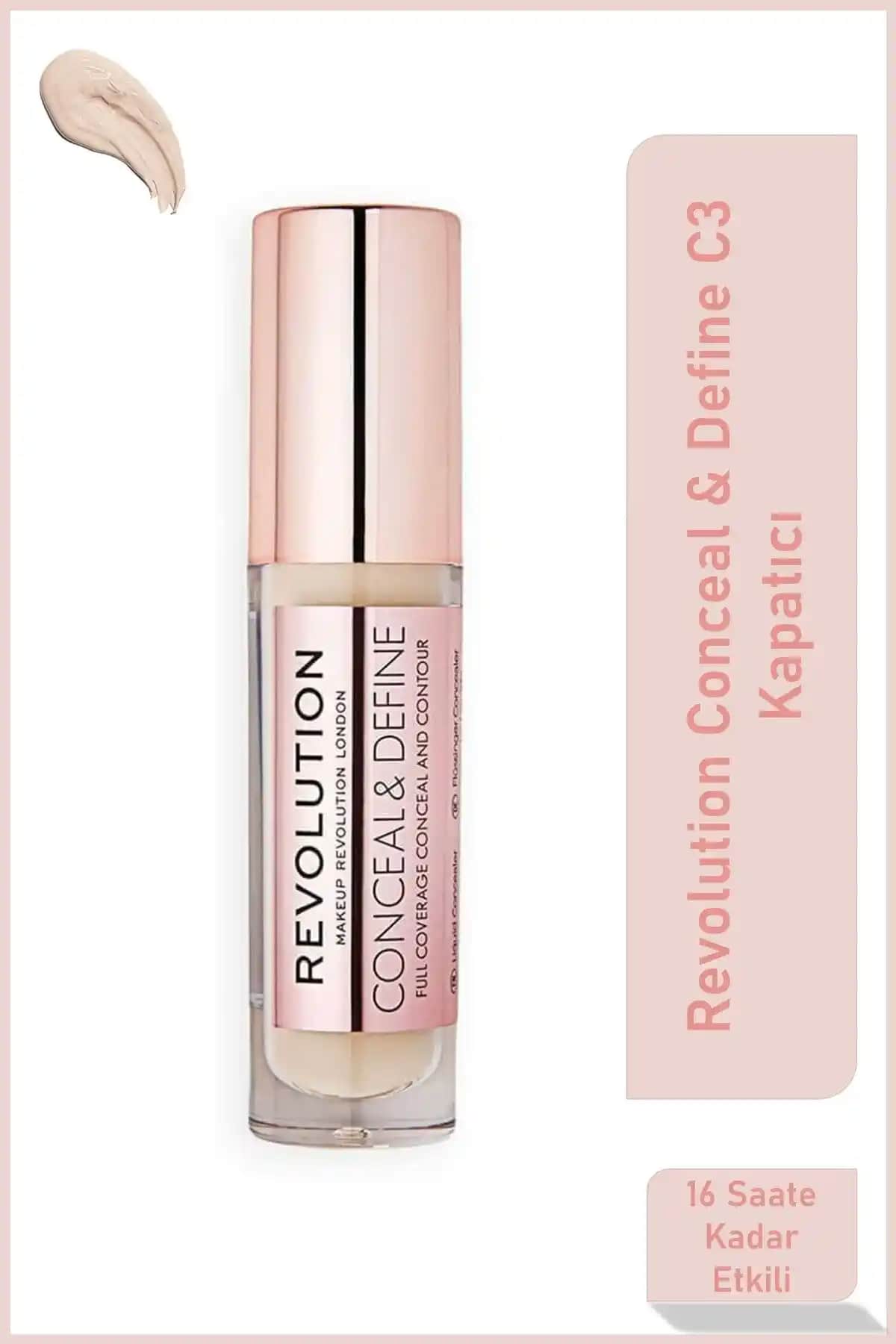 Revolution Conceal & Define 16 Saat Etkili Mat Bitişli Kapatıcı Ürün Tanıtımı ve Kullanım Avantajları