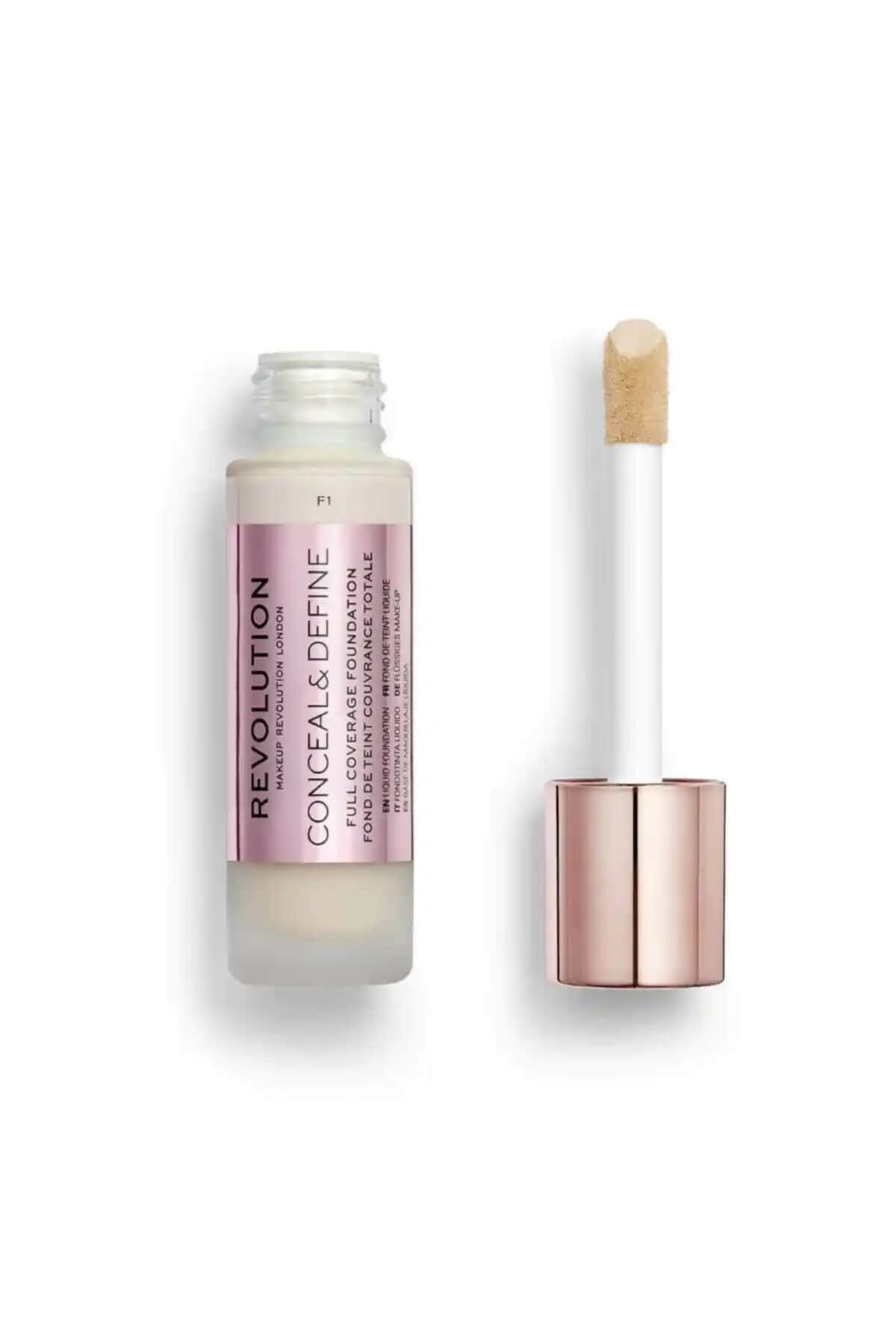 Revolution Conceal & Define F1 Fondöten: Yüksek Kapatıcılık ve Doğal Mat Bitiş İsteyenler İçin