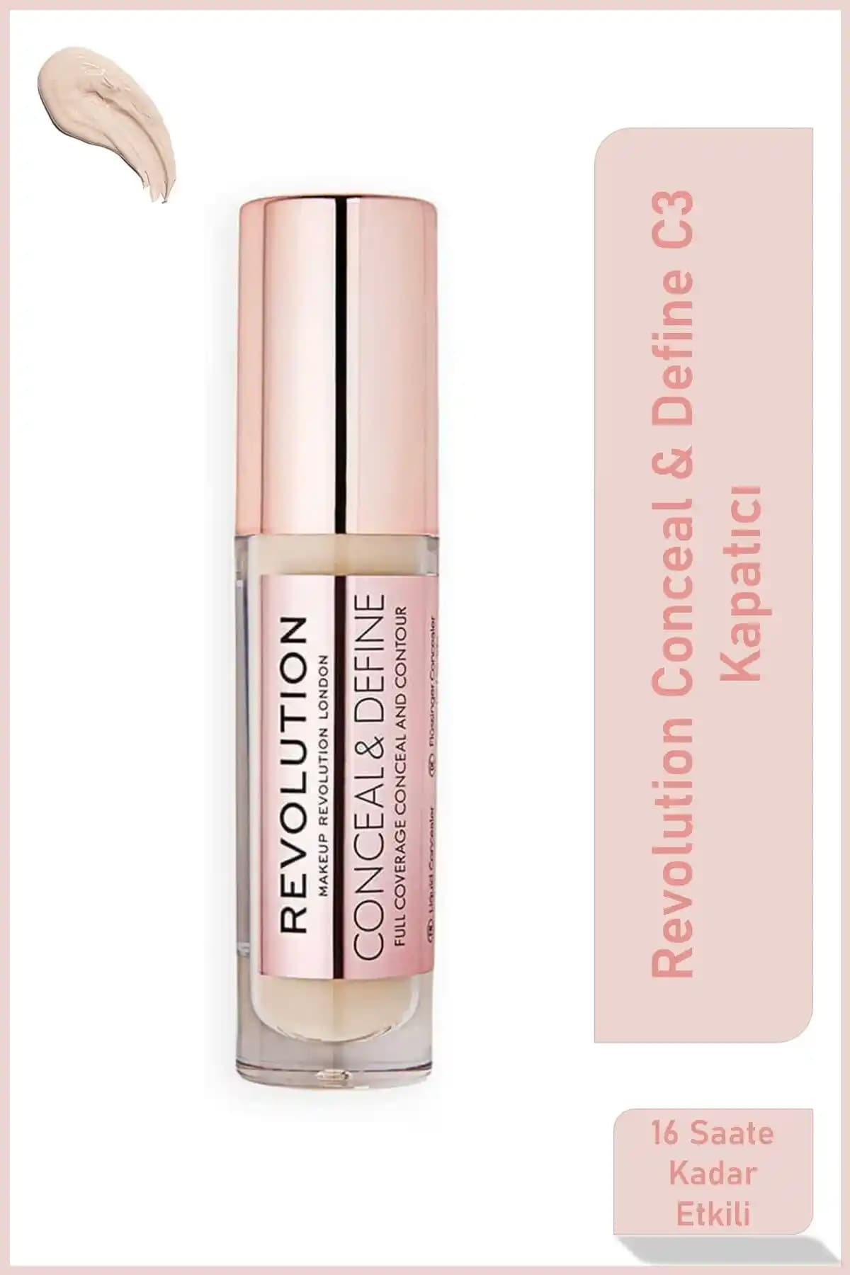 Revolution Conceal Define ve IRL Filter Finish Kapatıcı Karşılaştırması