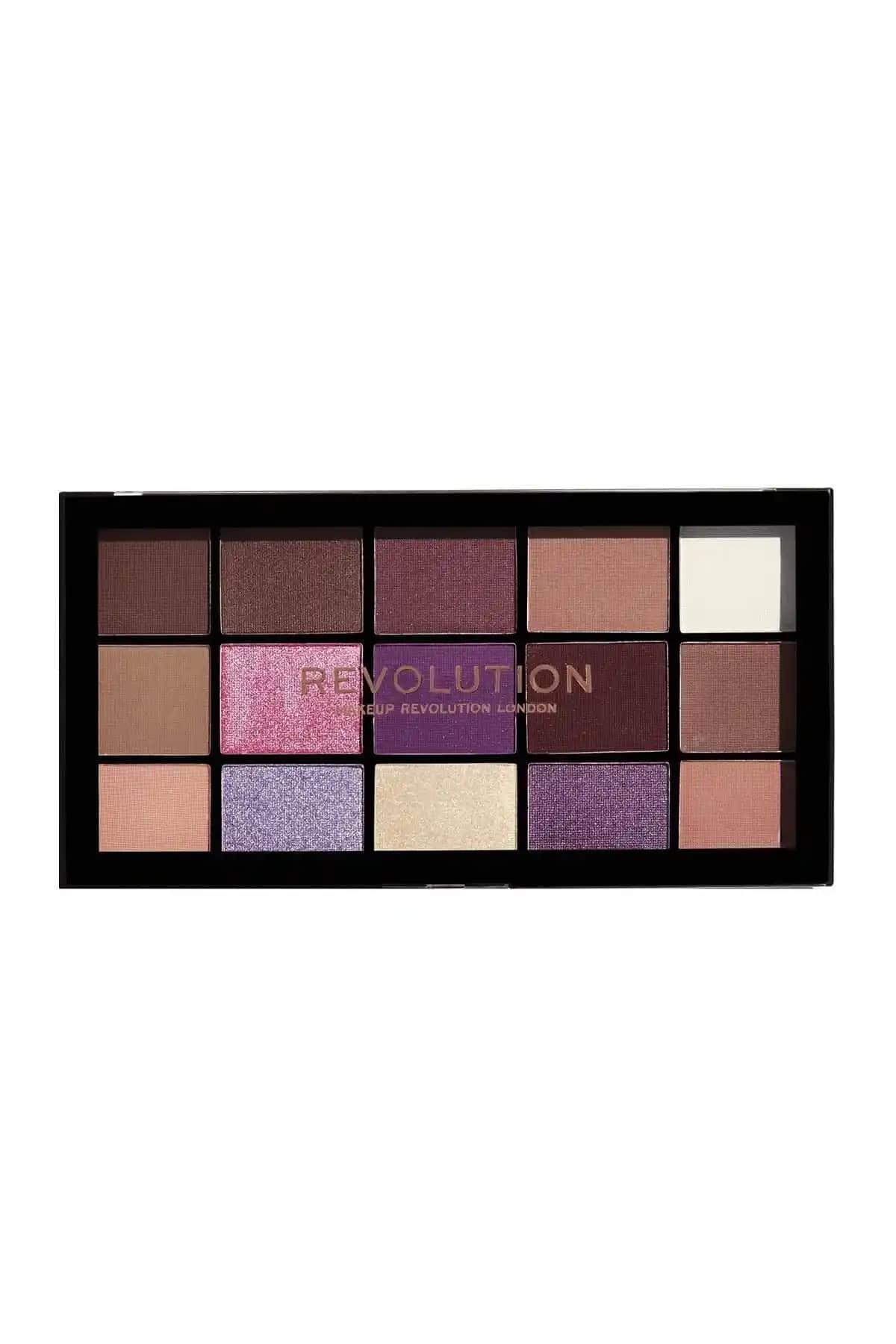 Revolution Reloaded Visionary Newtrals 15 Renkli Göz Makyaj Paleti Kalıcı ve Parlak Renkler
