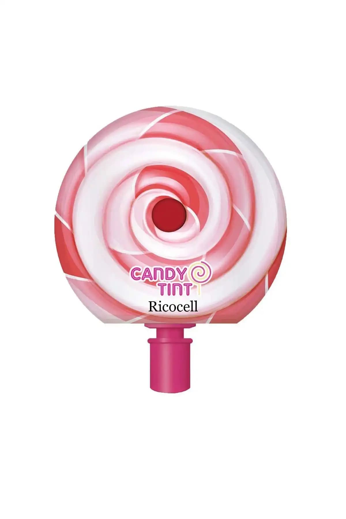 RİCOCELL Candy Tint Cherry Red Dudak Parlatıcısı Yüksek Kalıcılık ve Nemlendirme Özelliğiyle