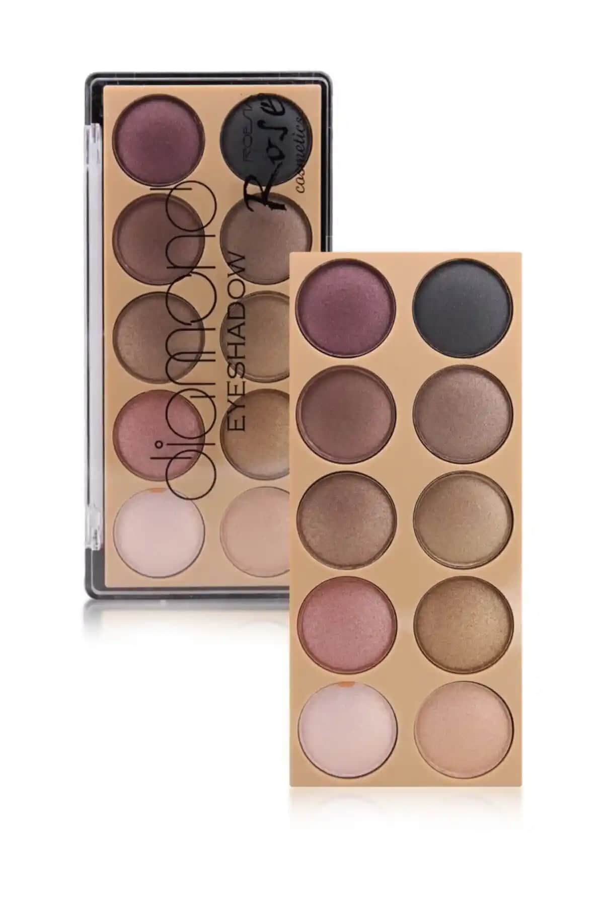 Roesıa Rose Cosmetics Diamond 10'lu Far Paleti 03 Günlük ve Şık Makyajlar İçin Uygun
