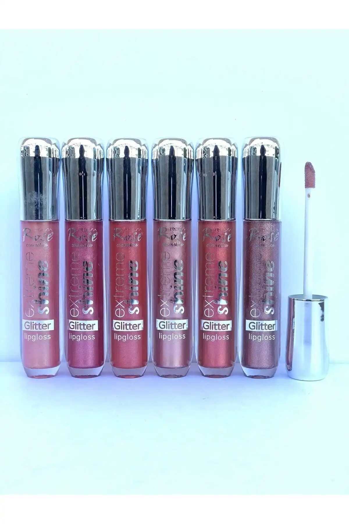 Roesıa Rose Cosmetics Rose Extreme Shine 6'lı Simli Dudak Parlatıcı Ürün İncelemesi