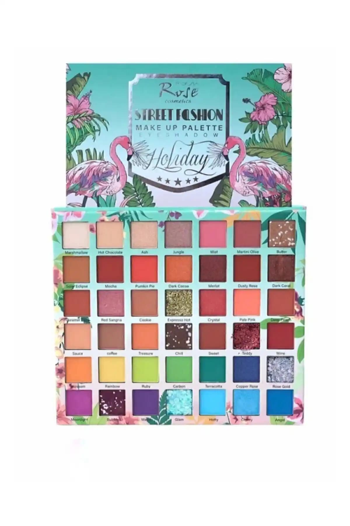 Roesıa Rose Flamingo Far Seti 42 Renkli Göz Makyajı Paleti ve Özellikleri