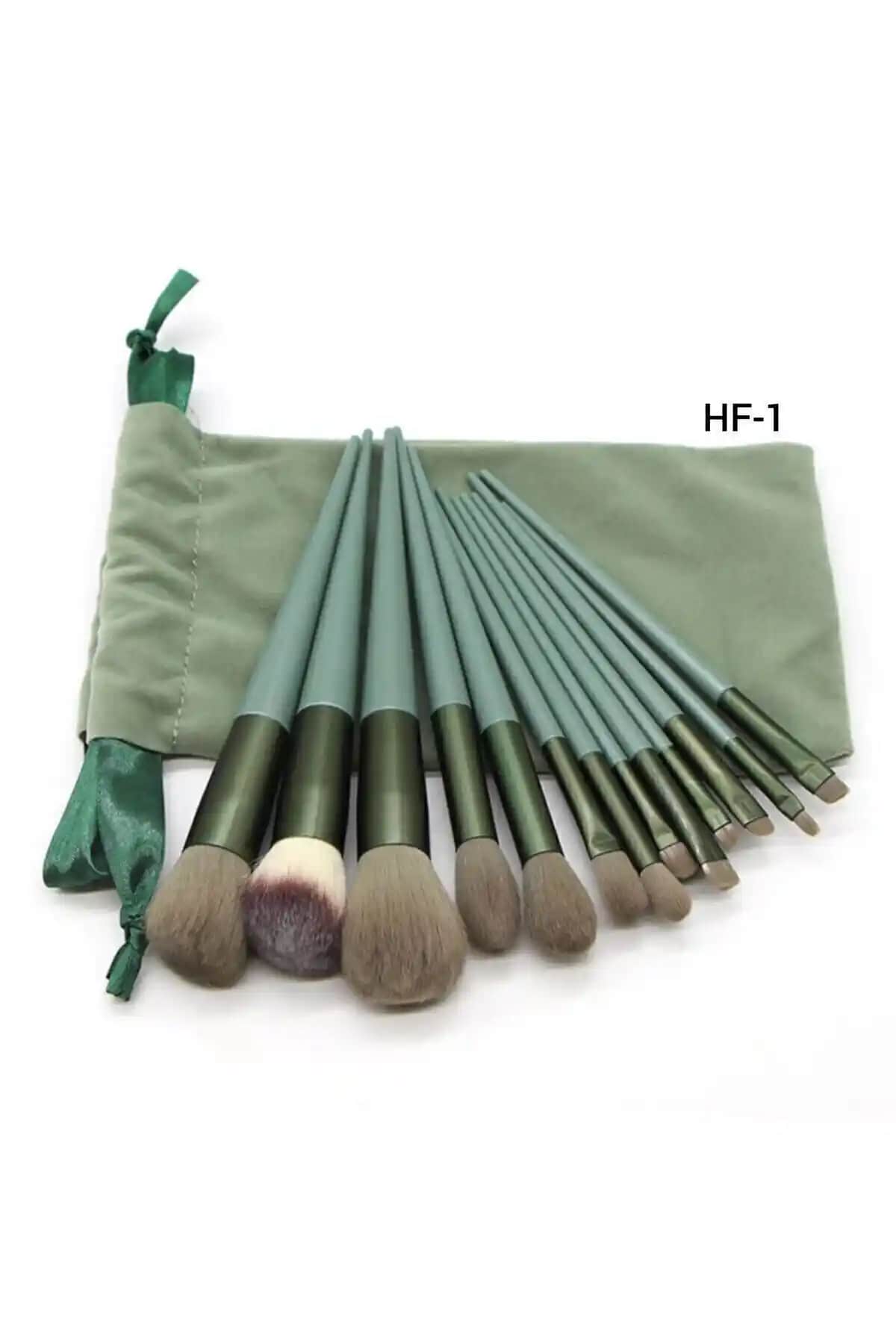 Roesıa Rose Kozmetik 13'lü Fırça Seti: Seyahat ve Günlük Kullanım İçin Şık ve Çok Fonksiyonlu