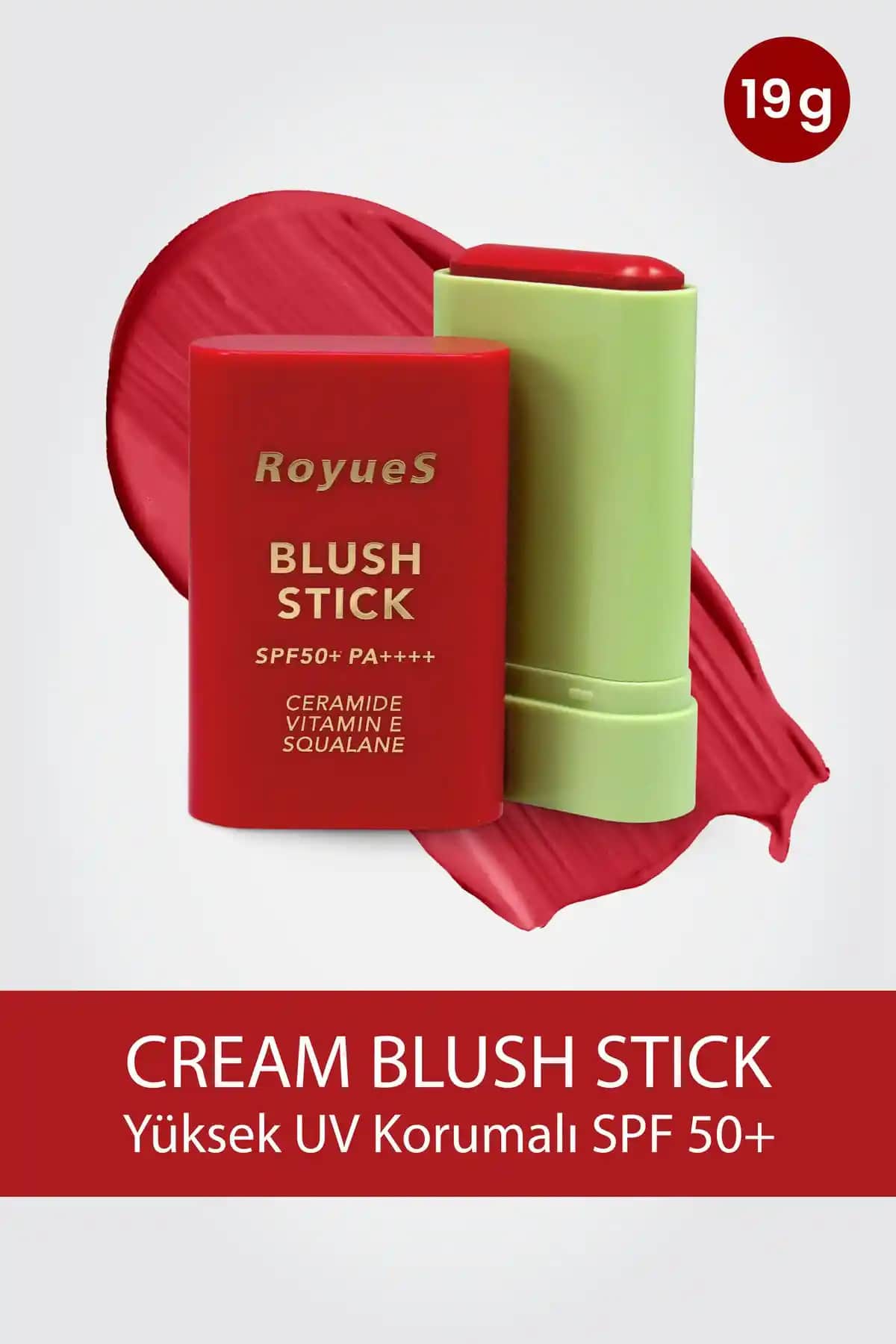 Royues Nemlendiricili Stick Krem Allık ile Doğal ve Pratik Makyaj Çözümü