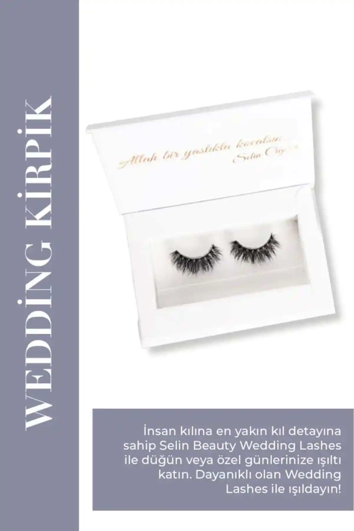 Selin Beauty Wedding Kirpik: Doğal ve Hacimli Göz Makyajı İçin Güvenli Seçenek