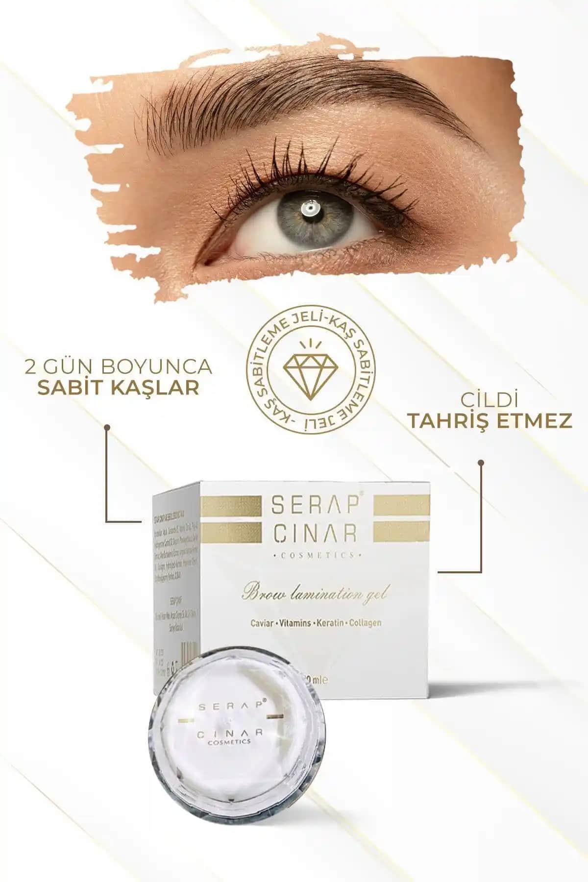 Serap Çınar Kozmetik Kaş Sabitleyici Mum: Doğal ve Etkili Bakım ile Kalıcı Şekillendirme