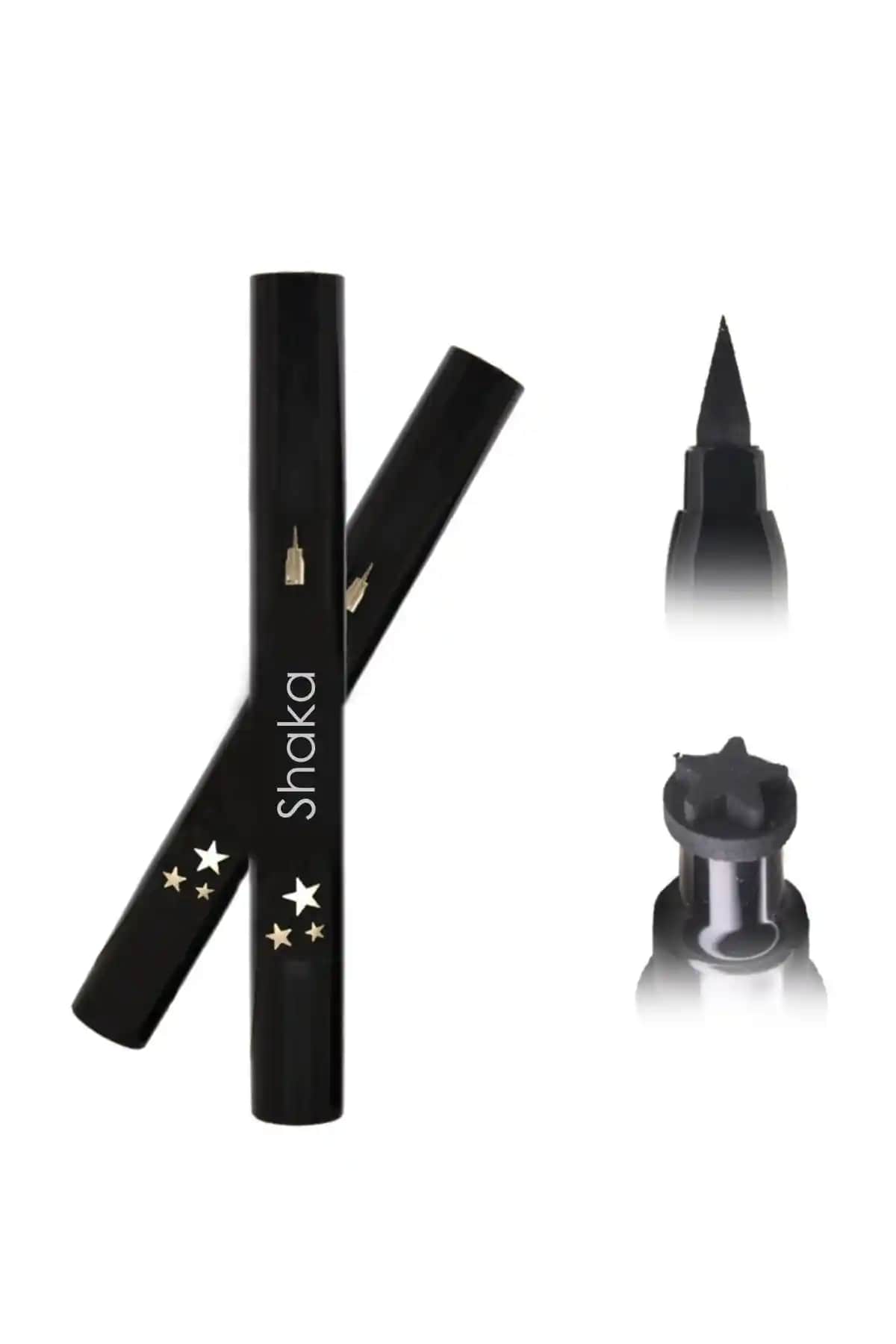 Shaka Çift Uçlu Yıldız Desenli Eyeliner: Pratik ve Şık Göz Makyajı İçin Ideal