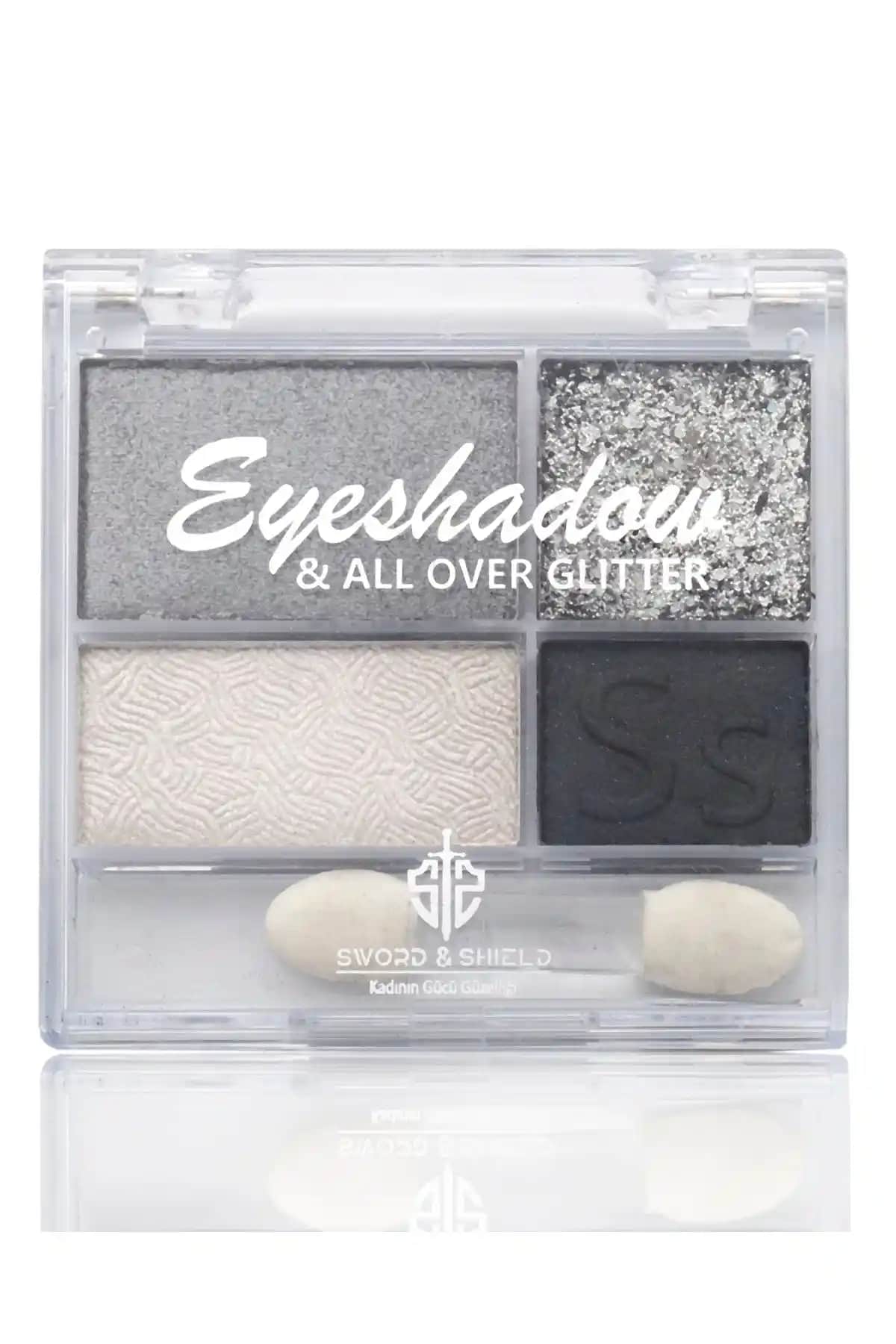 Tikatti S&S 4 Renkli Glitter Göz Farı 02: Parıltılı ve Kalıcı Makyaj Deneyimi