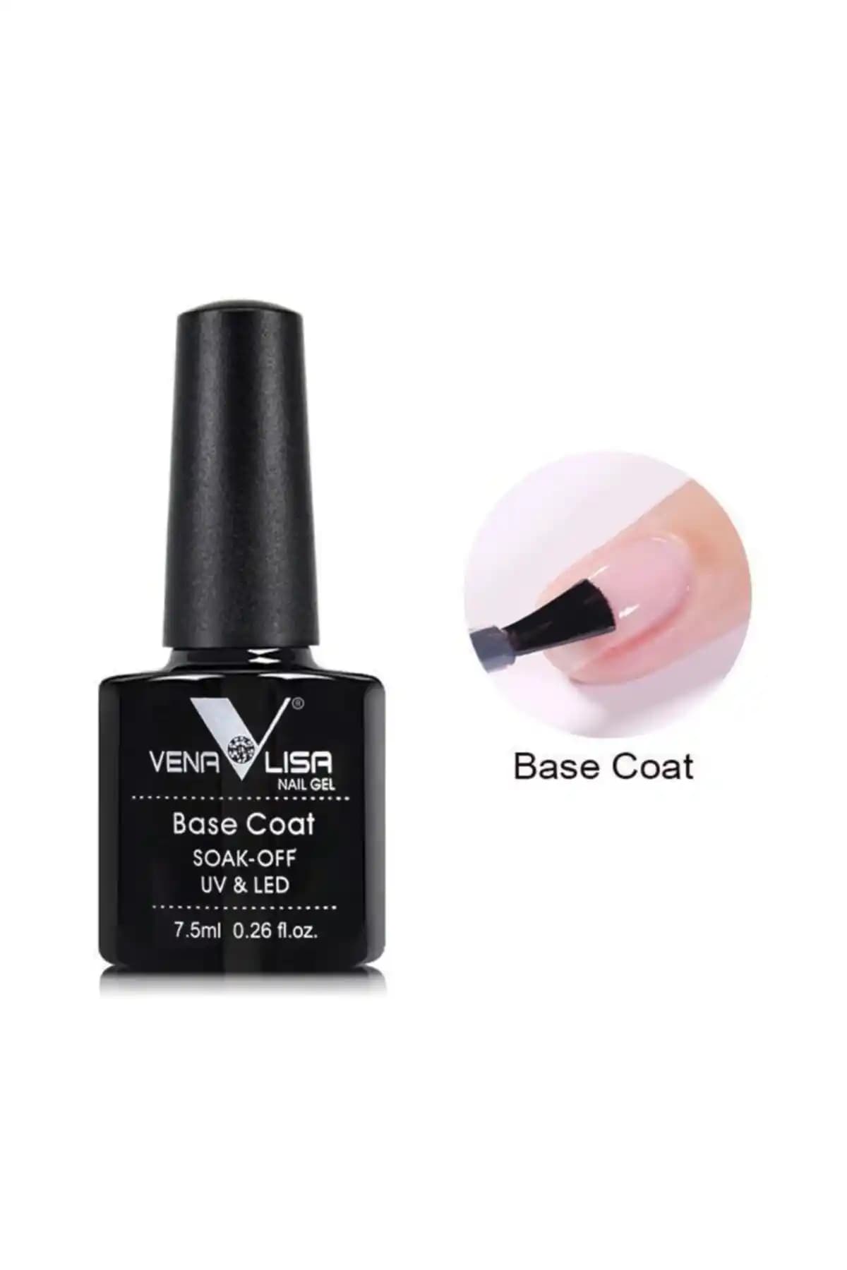 Venalisa Base Coat 7,5 ml Kalıcı Oje Alt Katman Profesyonel ve Dayanıklı Formül