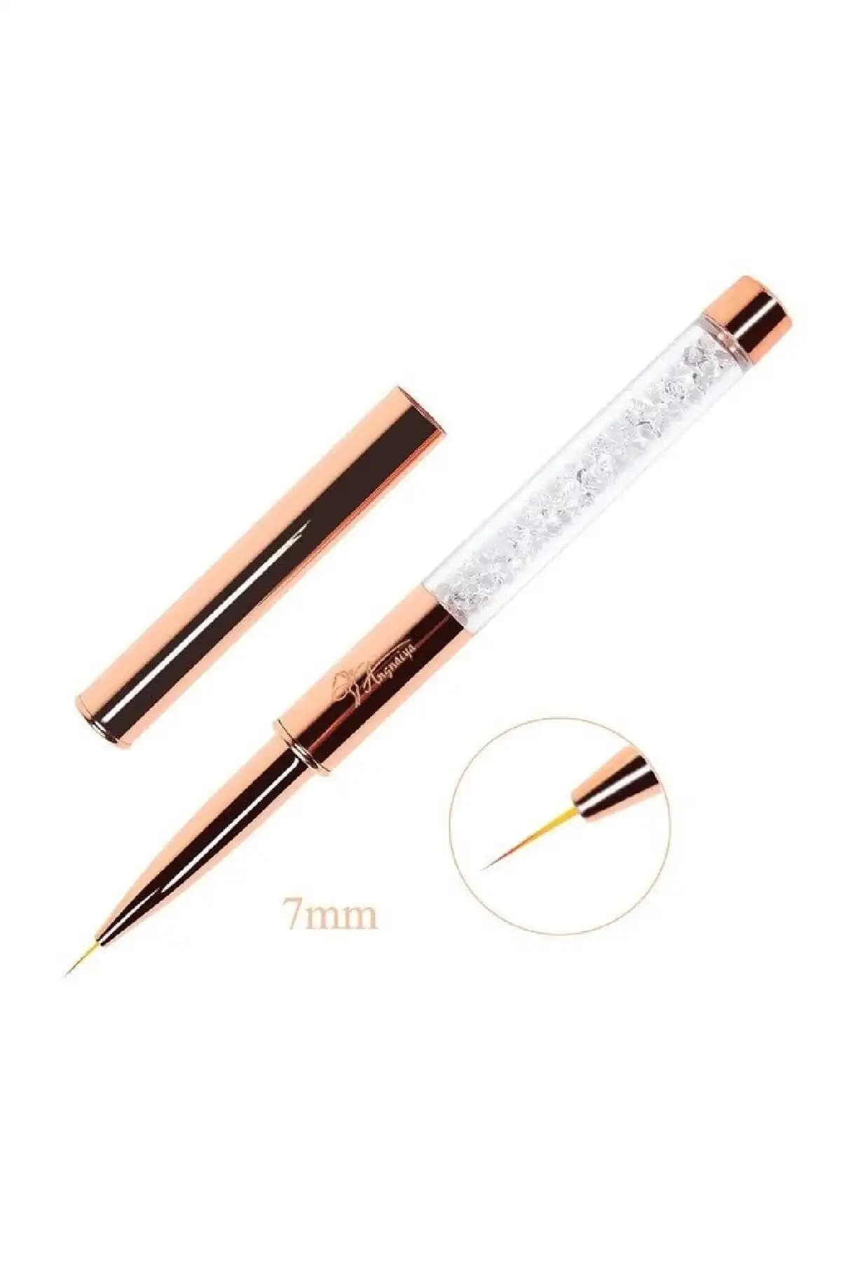 Venalisa Kapaklı Nail Art Çizim Fırçası Detaylı ve İnce Tasarımıyla Profesyonel Kullanıma Uygun
