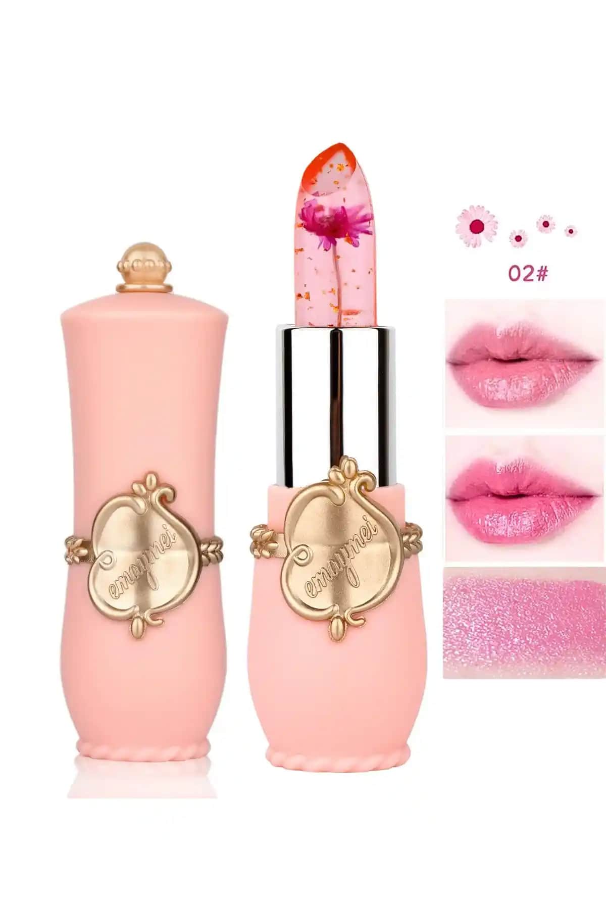 Vipcheap No2 Çiçekli Dudak Parlatıcı Jöle Ruj: Doğal ve Kalıcı Dudak Bakımı Ürünü