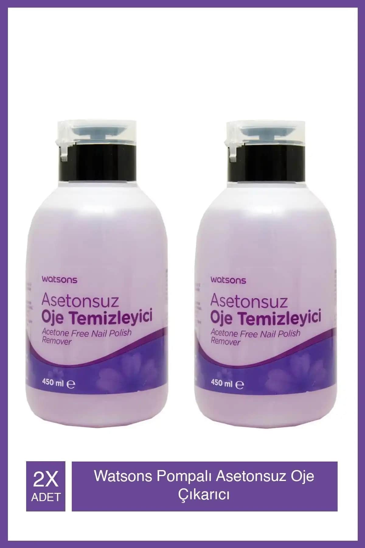 2025'te Watsons Pompalı Asetonsuz Oje Çıkarıcı ile Tırnak Bakımında Devrim