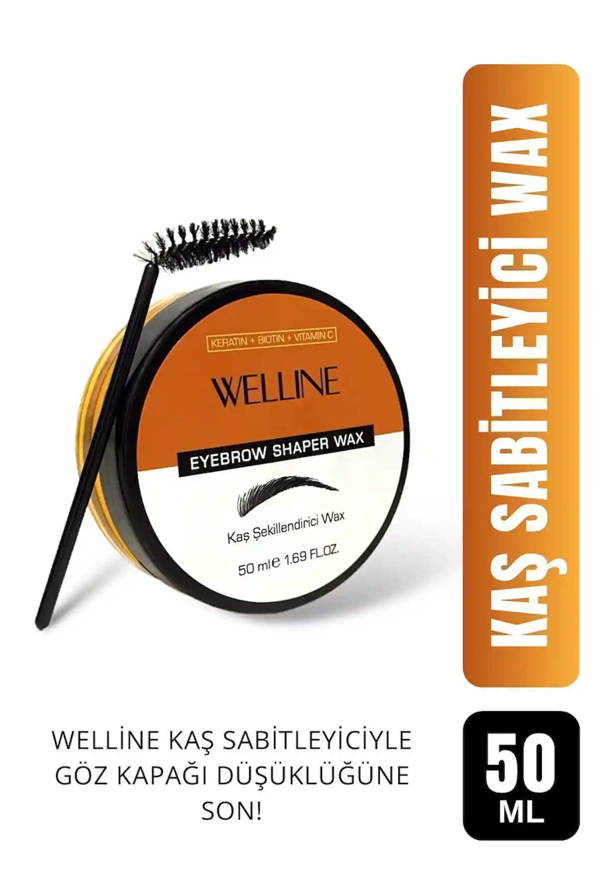 Welline Kaş Şekillendirici Sabitleyici Wax ile Doğal ve Kalıcı Kaşlar Elde Edin
