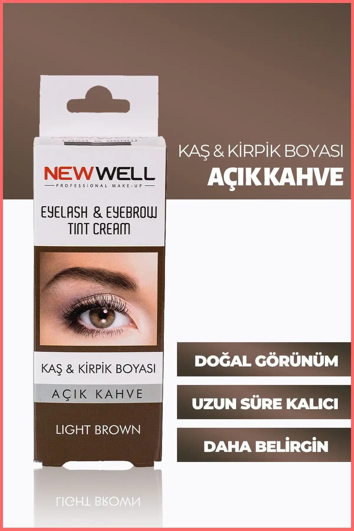 Yeni Well Kaş ve Kirpik Boyası: Doğal Görünüm ve Uzun Süreli Kalıcılık Sağlayan Kozmetik Ürün