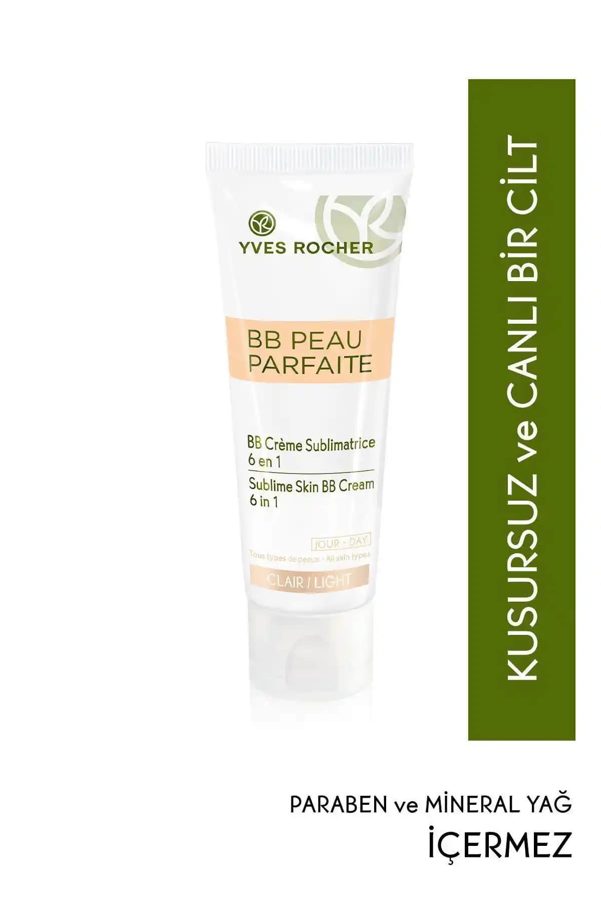 Yves Rocher BB Krem Tüm Ciltler İçin Hafif ve Doğal Makyaj Çözümü 50 ml
