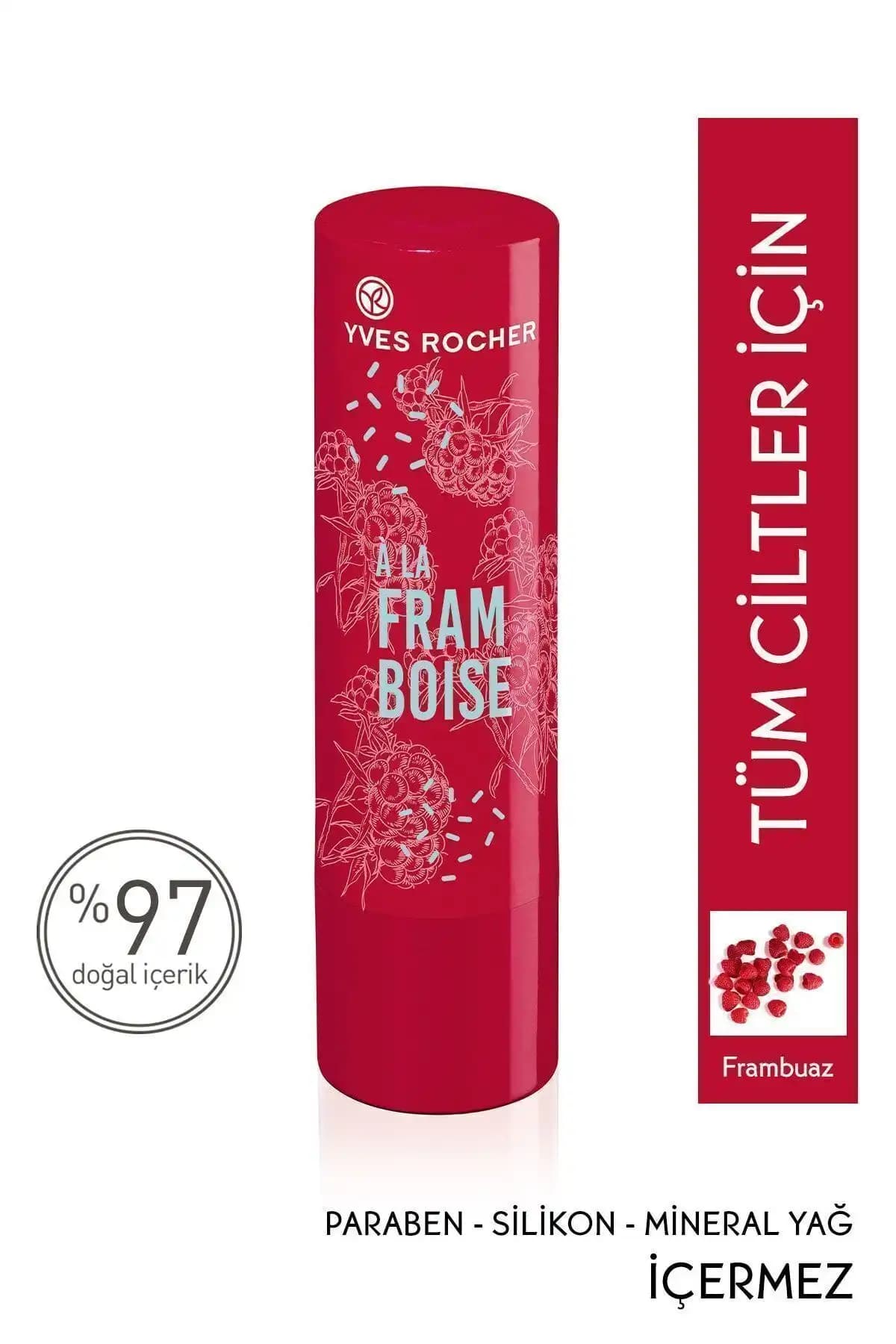 Yves Rocher Frambuaz Dudak Balsamı: Doğal ve Nemlendirici Dudak Bakımı Çözümü