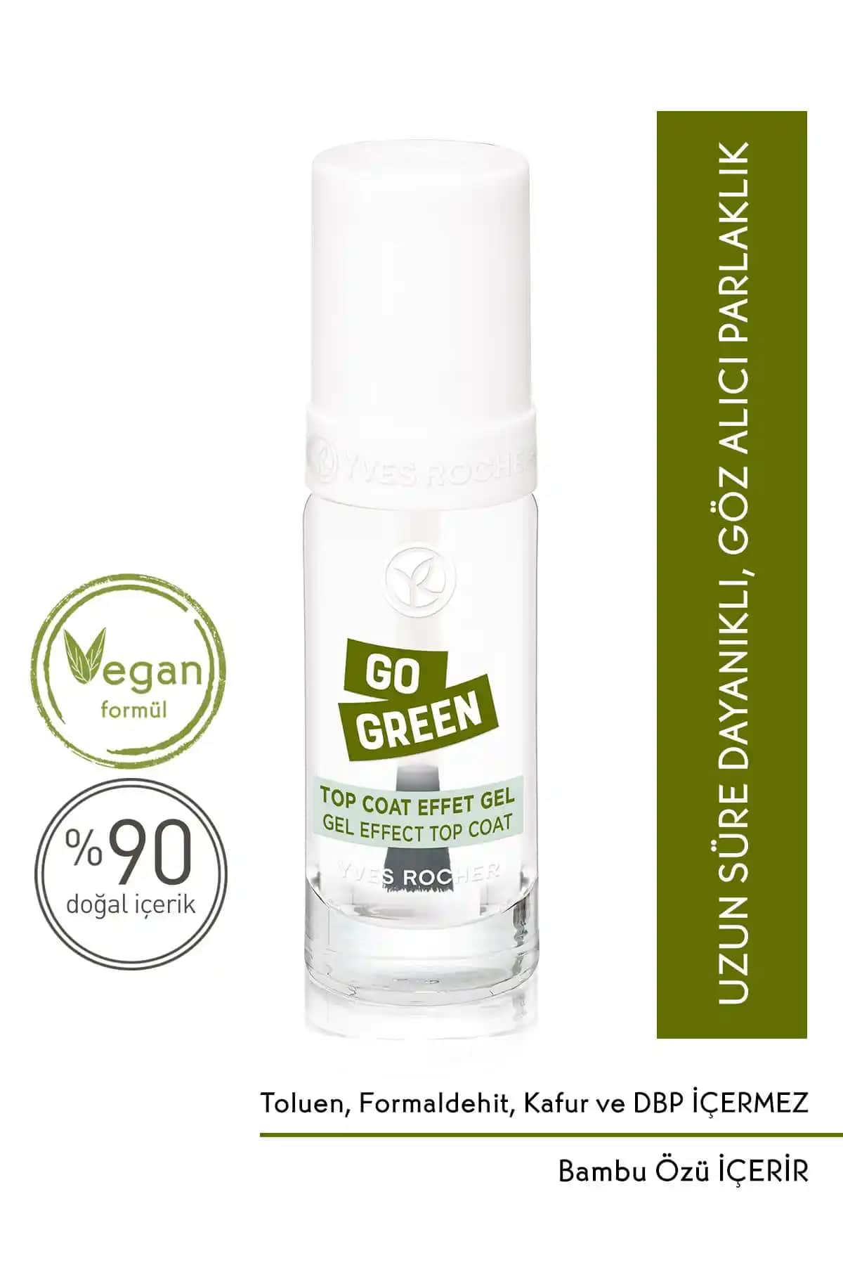 Yves Rocher Jel Etkili Tırnak Parlatıcısı: Doğal İçeriklerle Uzun Süre Parlaklık