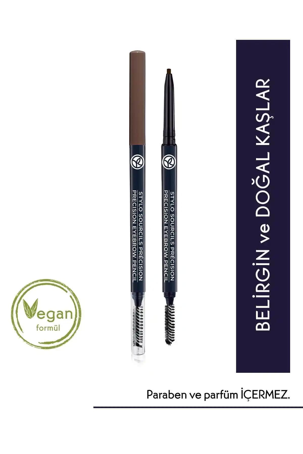 Yves Rocher Kaş Kalemi -02 Küllü Doğal Görünüm Sağlayan Makyaj Ürünü