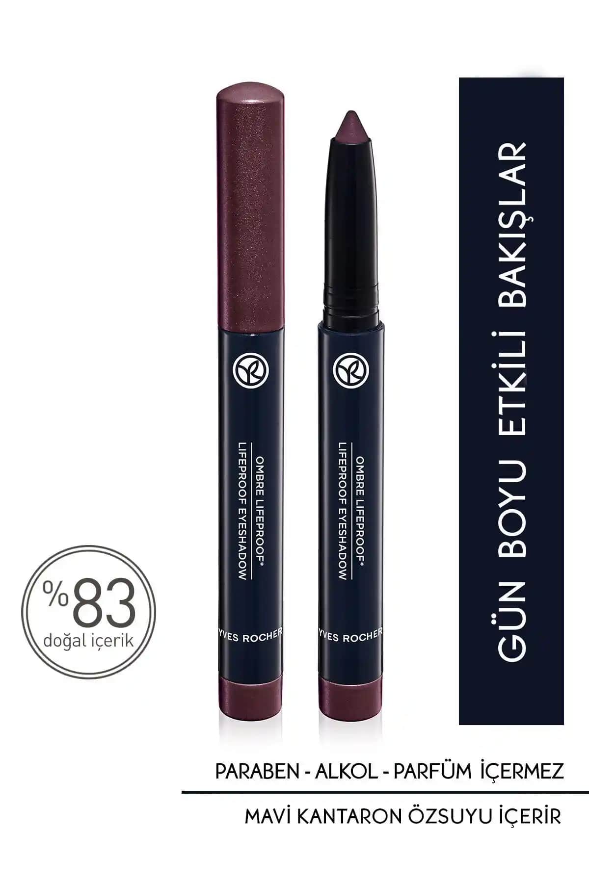 Yves Rocher Mürdüm Renkli Krem Dokulu Kalem Far - Pratik ve Kalıcı Göz Makyajı İpuçları