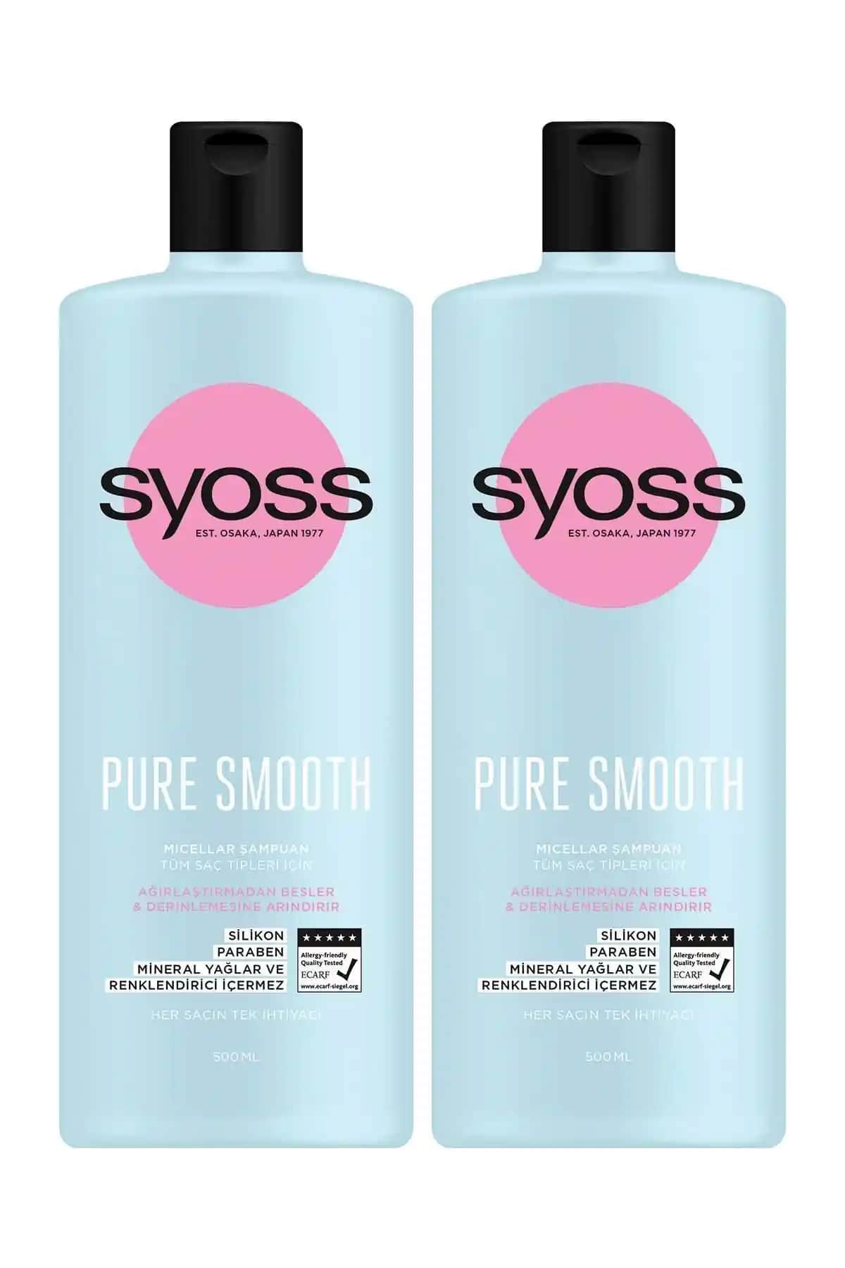 Syoss Pure Smooth Micellar Ağırlaştırmayan Şampuan İle Derinlemesine Bakım