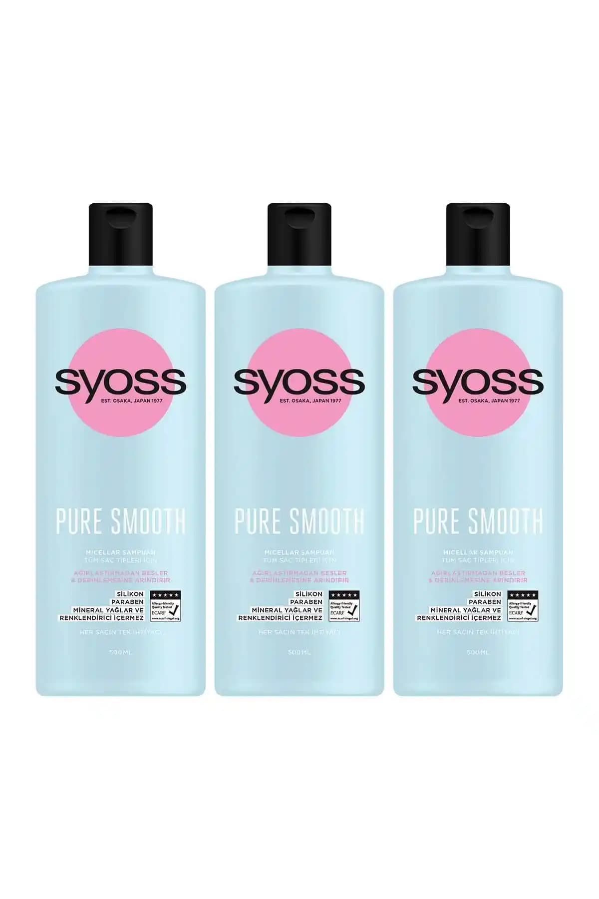 Syoss Pure Smooth Micellar Ağırlaştırmayan Şampuan Ürün İncelemesi