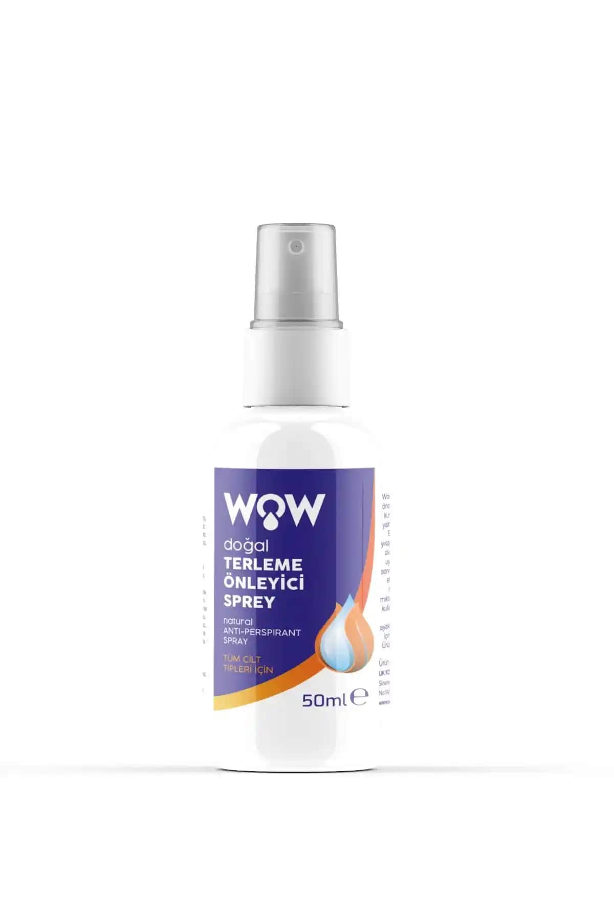 Wowhaircare Terleme Önleyici Sprey ile Aşırı Terlemeye Etkili Çözüm