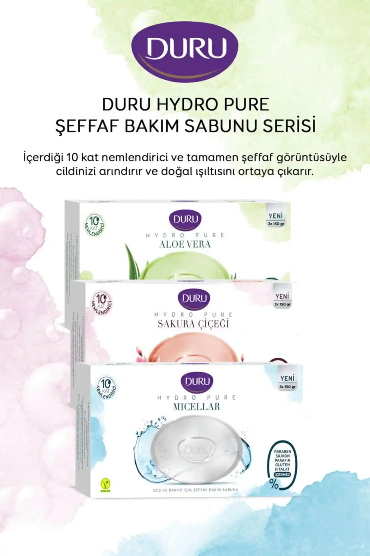 Duru Hydro Pure Micellar Sabun: Doğal ve Etkili Temizlik İçin Güvenilir Seçenek