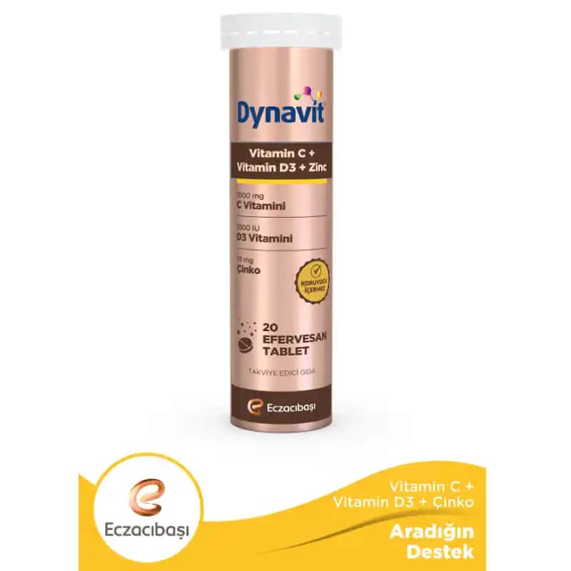 Dynavit Efervesan Tabletleri: Bağışıklık ve Güzellik İçin Yenilikçi Takviye Çözümü