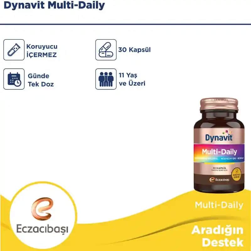 Dynavit Multi Daily Nedir ve Kozmetik ile Sağlık Açısından Faydaları Nelerdir