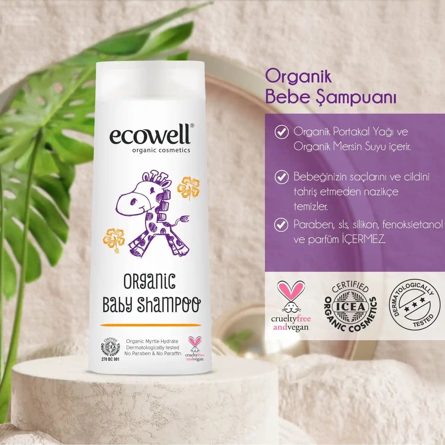 Ecowell Bebek Şampuanı: Doğal İçeriklerle Hassas Cilt ve Saçlar İçin Güvenilir Seçenek