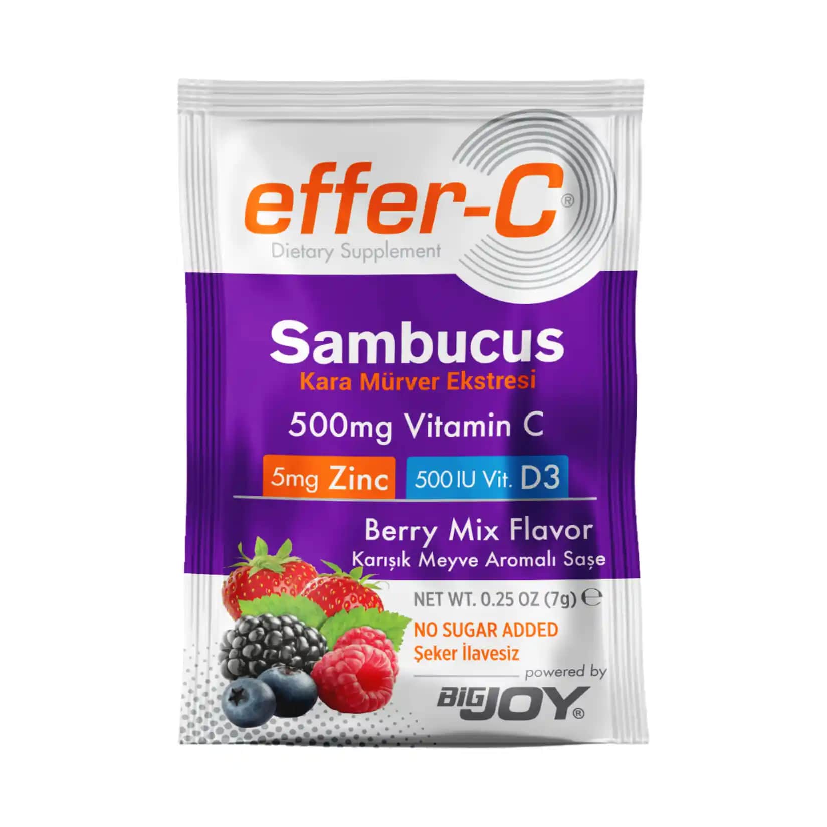 Effer-C Sambucus ile Bağışıklık Güçlendirme ve Doğal Güzellik Destekleri