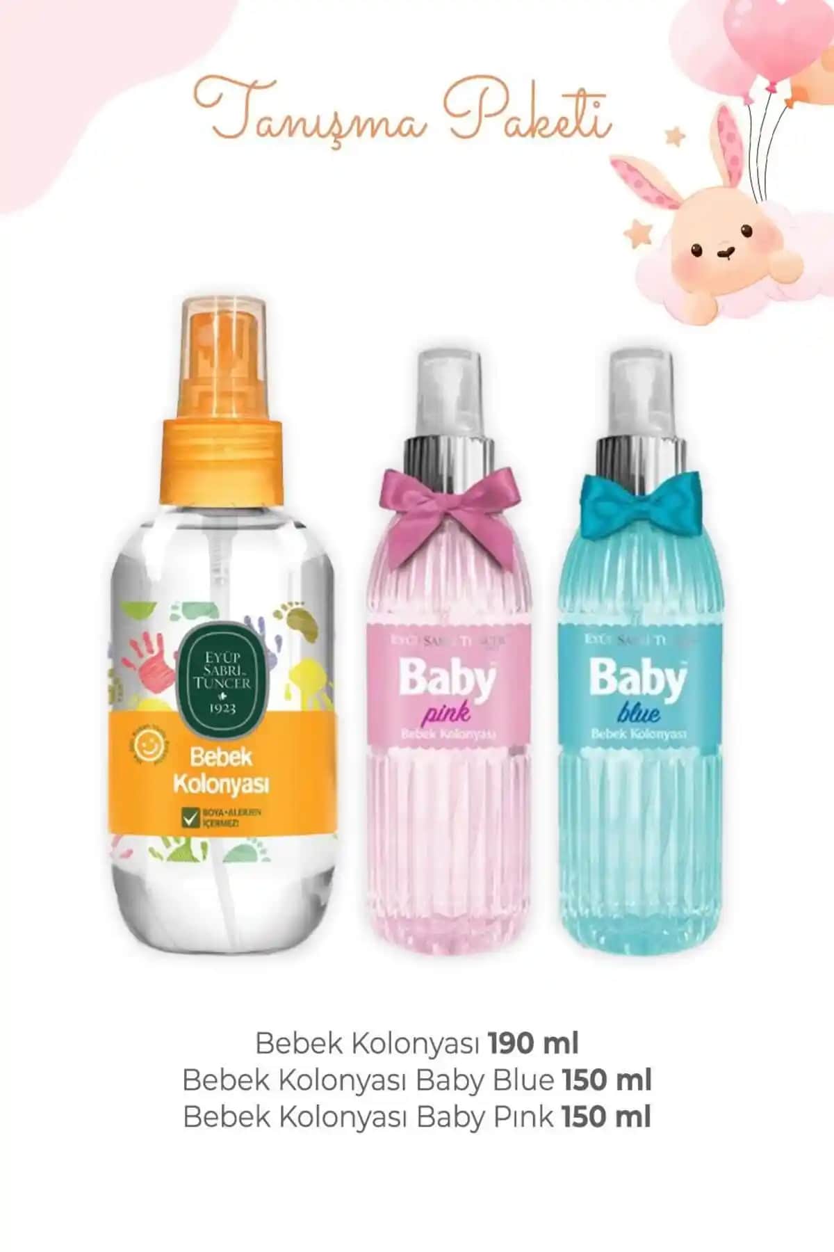 Eyüp Sabri Tuncer Bebek Kolonyası: Doğal ve Güvenilir Bebek Bakım Ürünü