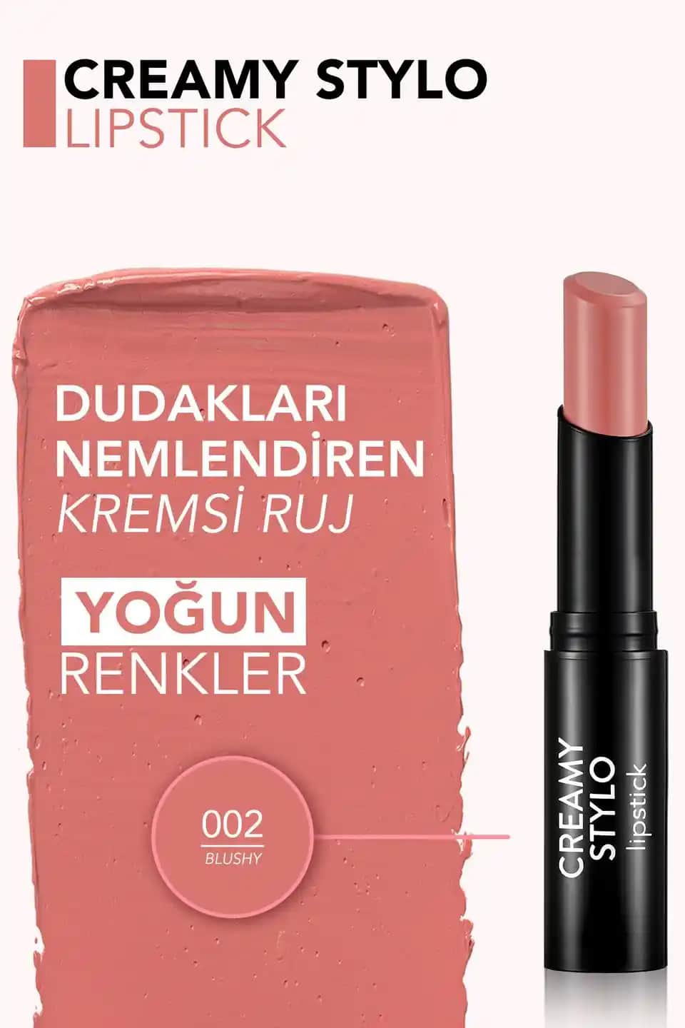 Flormar Creamy Stylo Ruj: Yüksek Pigmentasyon ve Rahat Kullanım Sunan Dudak Rengi