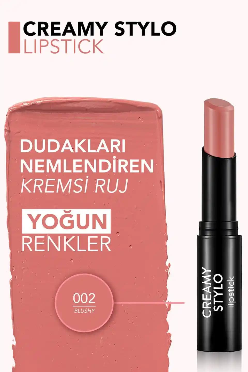 Flormar Creamy Stylo Ruj: Yüksek Pigmentasyon ve Rahat Kullanım Sunan Dudak Rengi