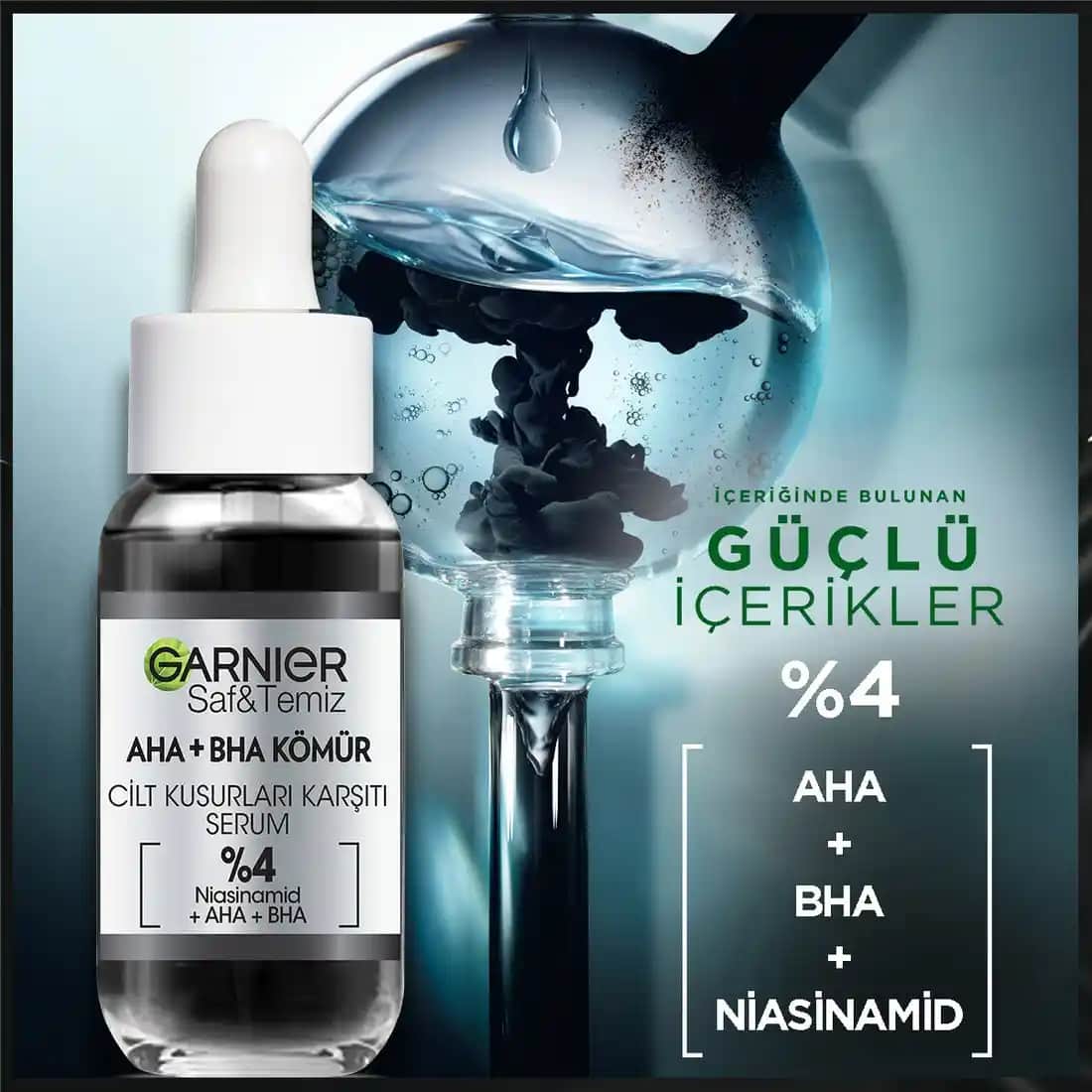 Garnier AHA BHA Kömür Serumu Kullanım Rehberi ve Uyarılar