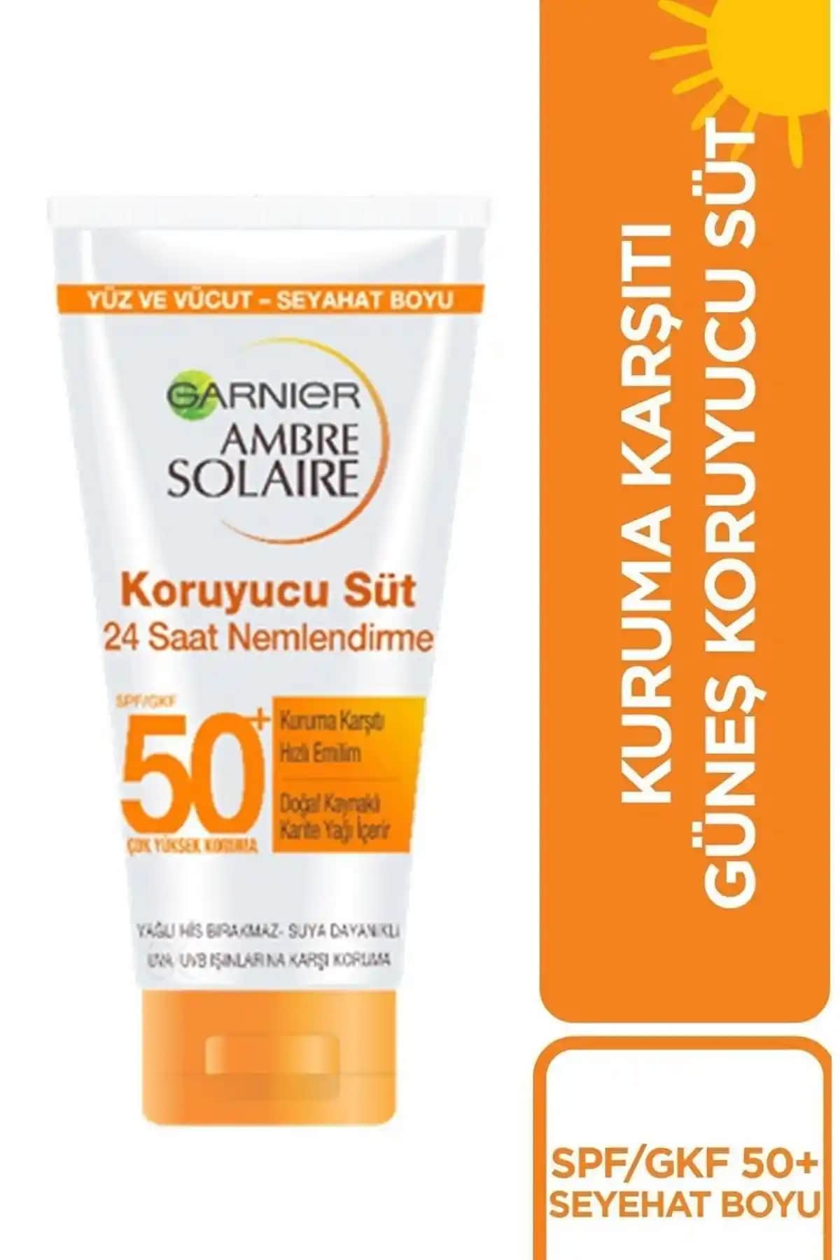 Garnier Ambre Solaire Güneş Sütleri ile Yüksek Koruma ve Kolay Uygulama