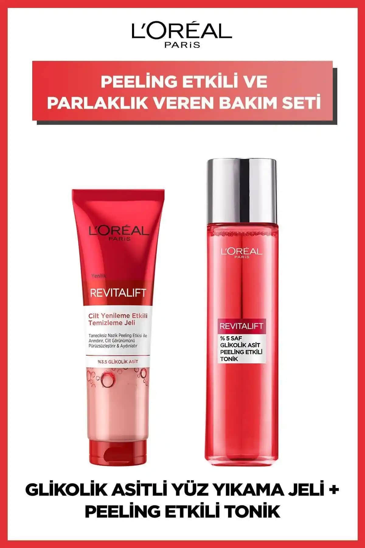 Glikolik Asit ve L'Oréal Ürünleriyle Cilt Yenileme ve Parlaklık Artışı