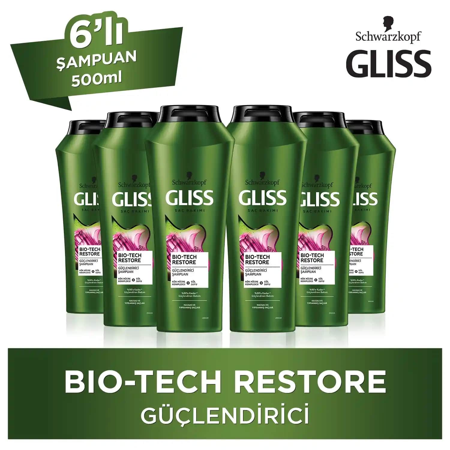Gliss Bio-Tech Restore: Bilimsel ve Doğal İçeriklerle Saçlarınızı Güçlendiren Çözüm