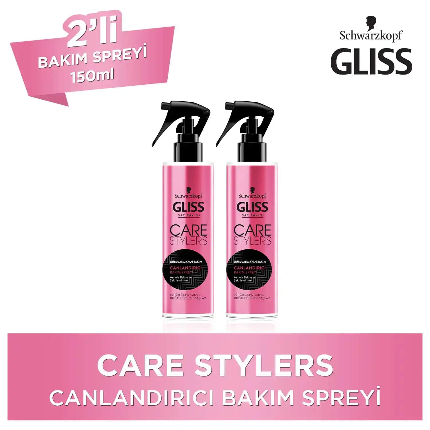 Gliss Canlandırıcı Saç Bakım Spreyi ile Sağlıklı ve Parlak Saçlara Ulaşın